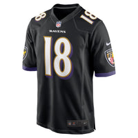 Baltimore Ravens Roquan Smith Black jersey – view 3
