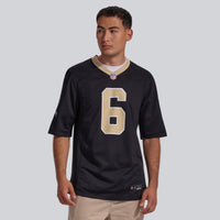 New Orleans Saints Tyler Shough Black jersey – view 3