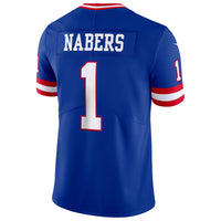 New York Giants Malik Nabers Royal jersey – view 4