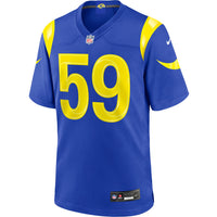 Los Angeles Rams Darryl Peterson Royal jersey – view 3