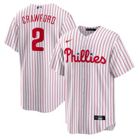 Philadelphia Phillies Justin Crawford White jersey – view 1