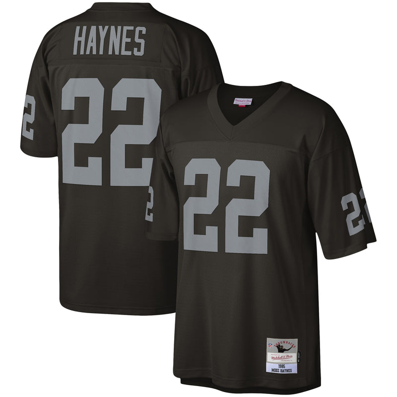 Las Vegas Raiders Mike Haynes Black jersey – view 1