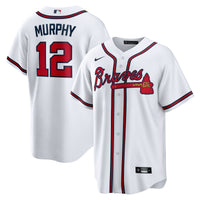 Atlanta Braves Sean Murphy White jersey – view 2