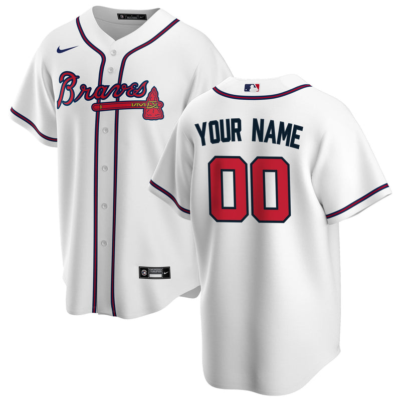 Atlanta Braves White jersey – view 1