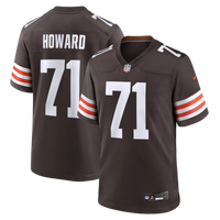 Cleveland Browns Tytus Howard Brown jersey – view 1