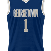 Georgetown Hoyas Navy jersey – view 3