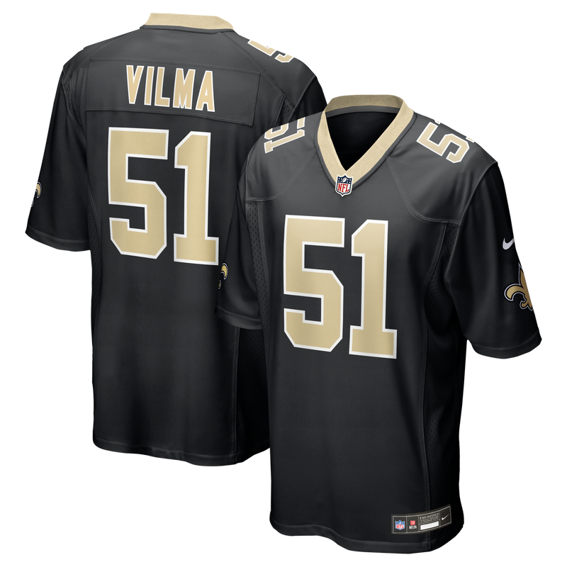 New Orleans Saints Jonathan Vilma Black jersey – view 1