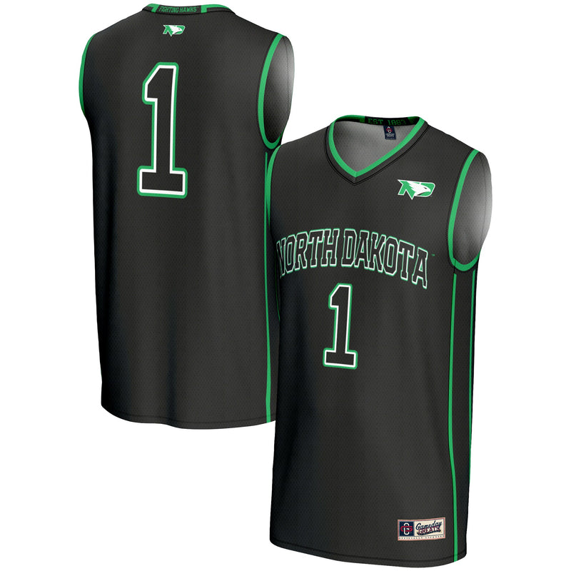 North Dakota Black jersey – view 1