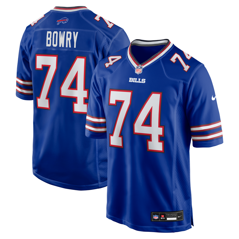 Buffalo Bills Jude Bowry Royal jersey – view 1