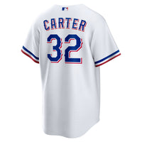 Texas Rangers Evan Carter White jersey – view 4