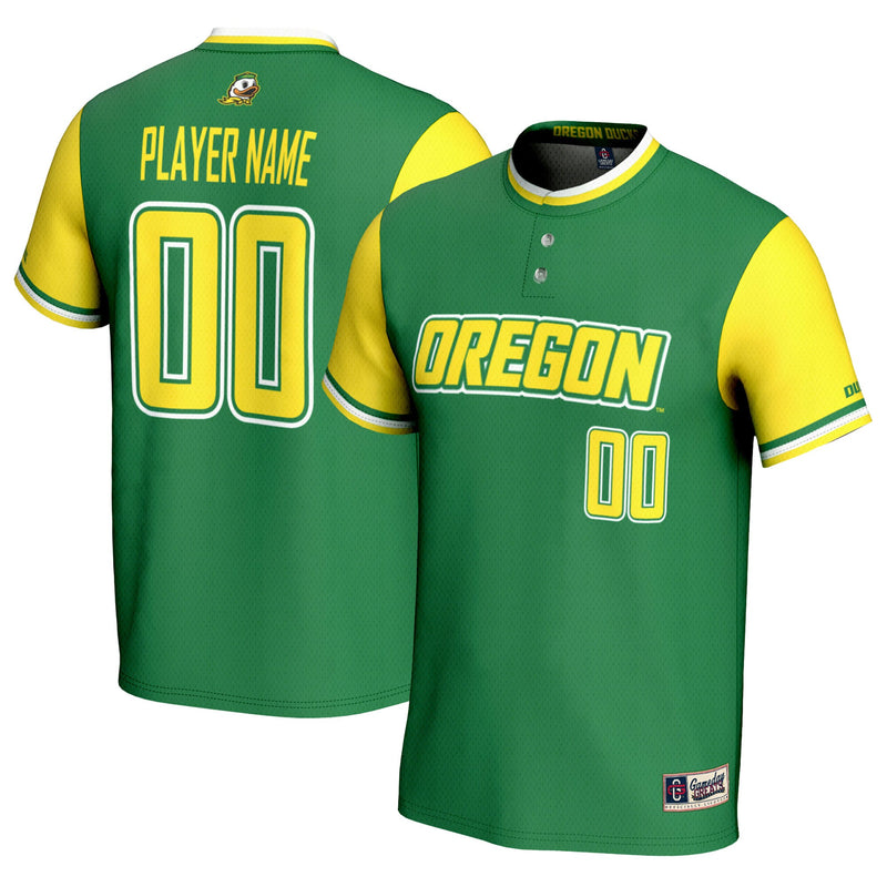 Oregon Ducks GameDay Greats Green jersey – view 1
