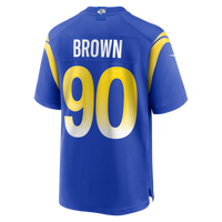Los Angeles Rams Earnest Brown IV Royal jersey – view 3