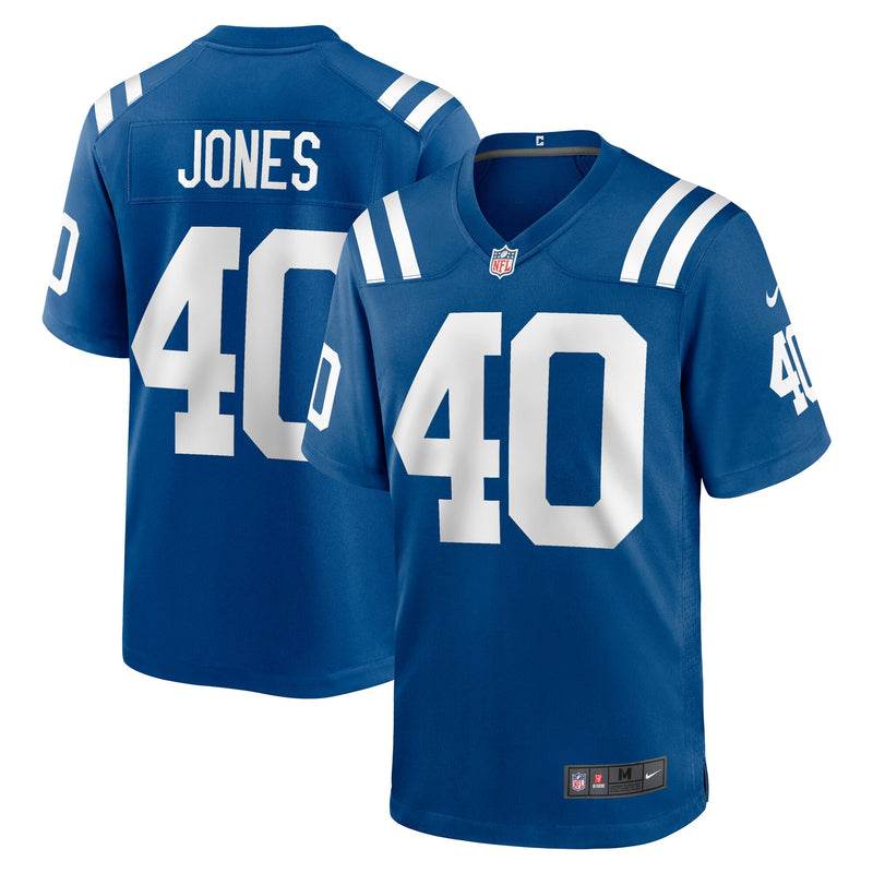 Indianapolis Colts Jaylon Jones Royal jersey – view 1