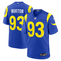 Los Angeles Rams Bill Norton Royal jersey – view 1