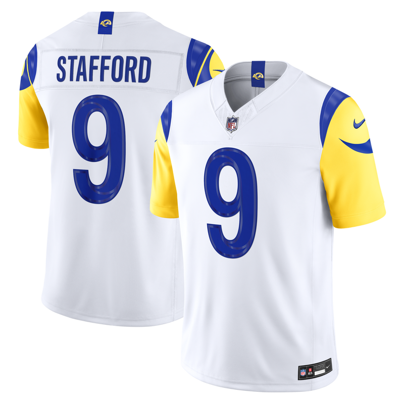 Los Angeles Rams Matthew Stafford White jersey – view 1