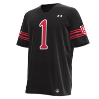 Utah Utes Black jersey – view 3