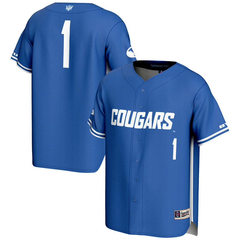 BYU Cougars Royal jersey – view 1