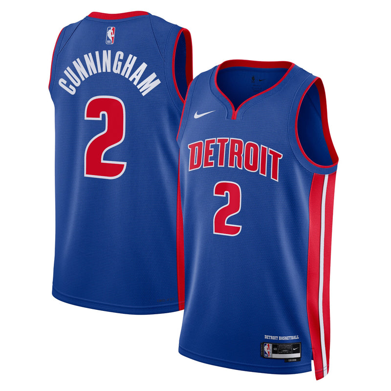 Detroit Pistons Blue jersey – view 1