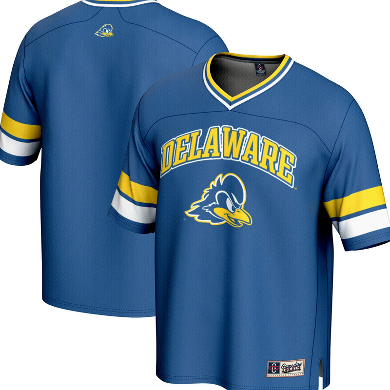 Delaware Fightin' Blue Hens Royal jersey – view 1
