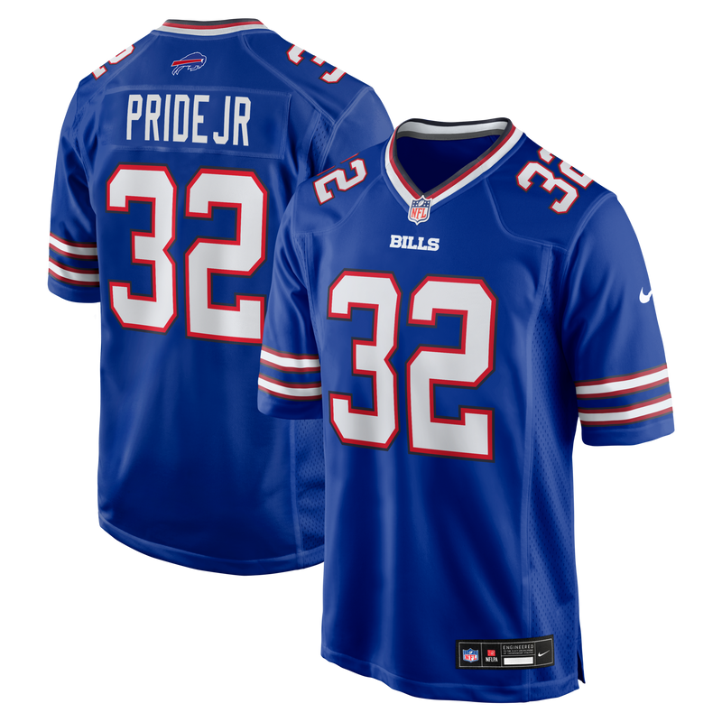 Buffalo Bills Toriano Pride Jr. Royal jersey – view 1