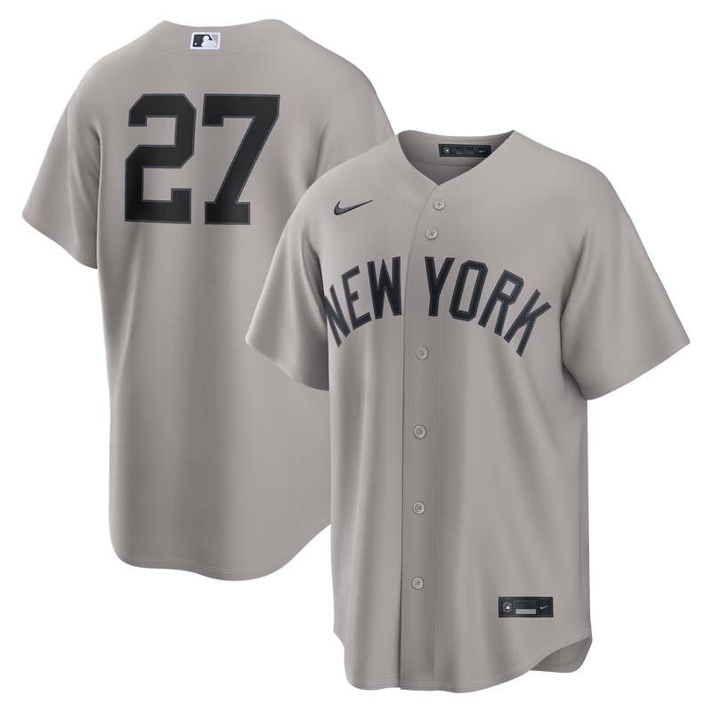New York Yankees Giancarlo Stanton Gray jersey – view 1