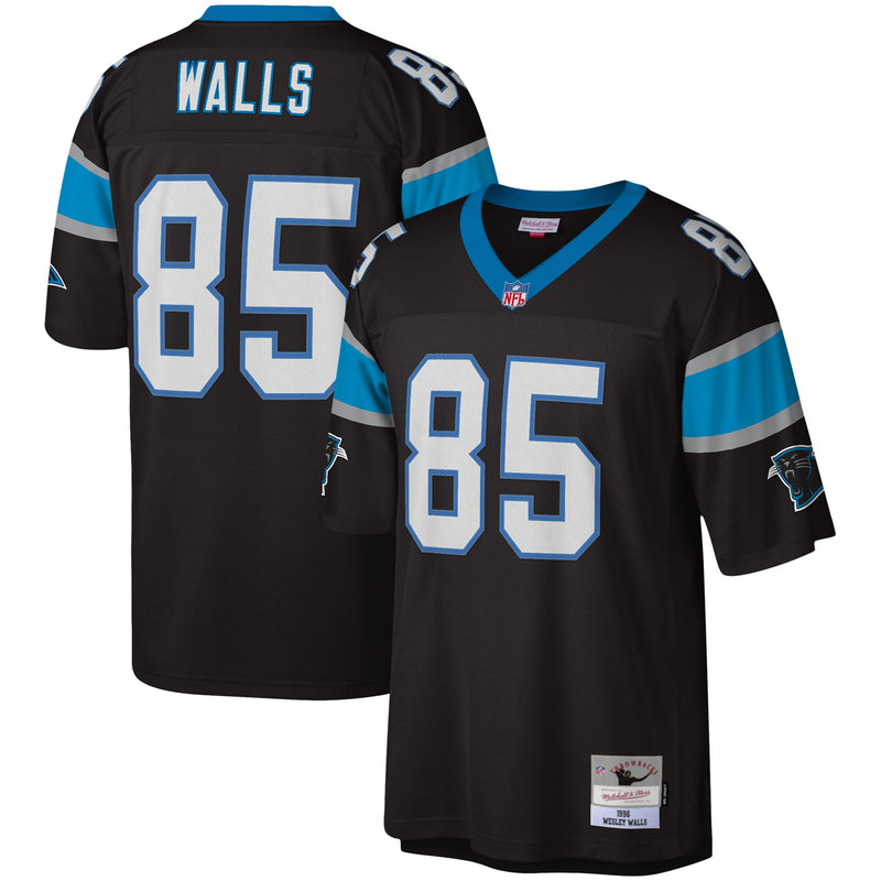 Carolina Panthers Wesley Walls Black jersey – view 1