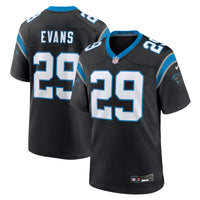 Carolina Panthers Akayleb Evans Black jersey – view 2