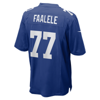 New York Giants Daniel Faalele Royal jersey – view 3