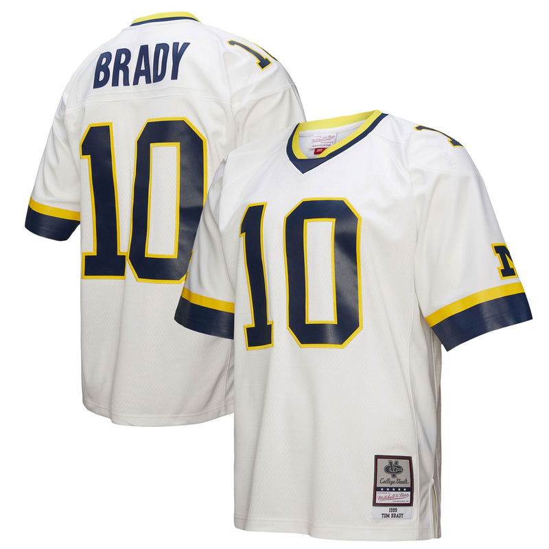Michigan Wolverines 1999 Legacy White jersey – view 1