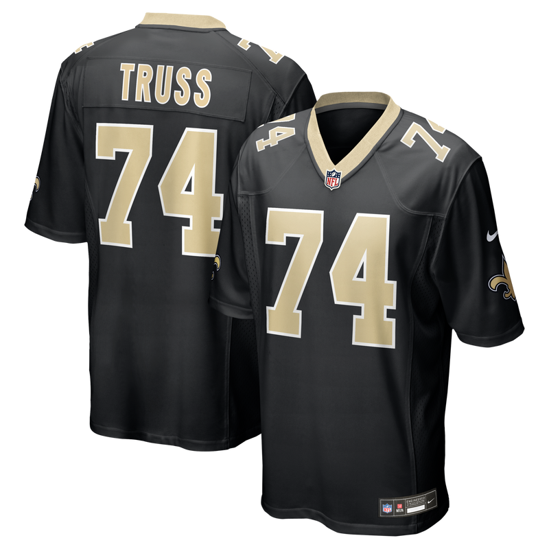 New Orleans Saints Xavier Truss Black jersey – view 1
