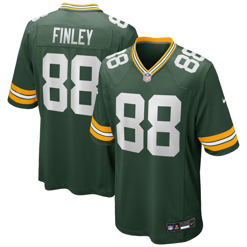 Green Bay Packers Jermichael Finley Green jersey – view 1
