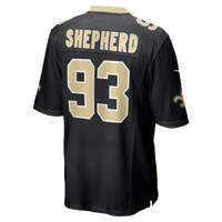 New Orleans Saints Nathan Shepherd Black jersey – view 3