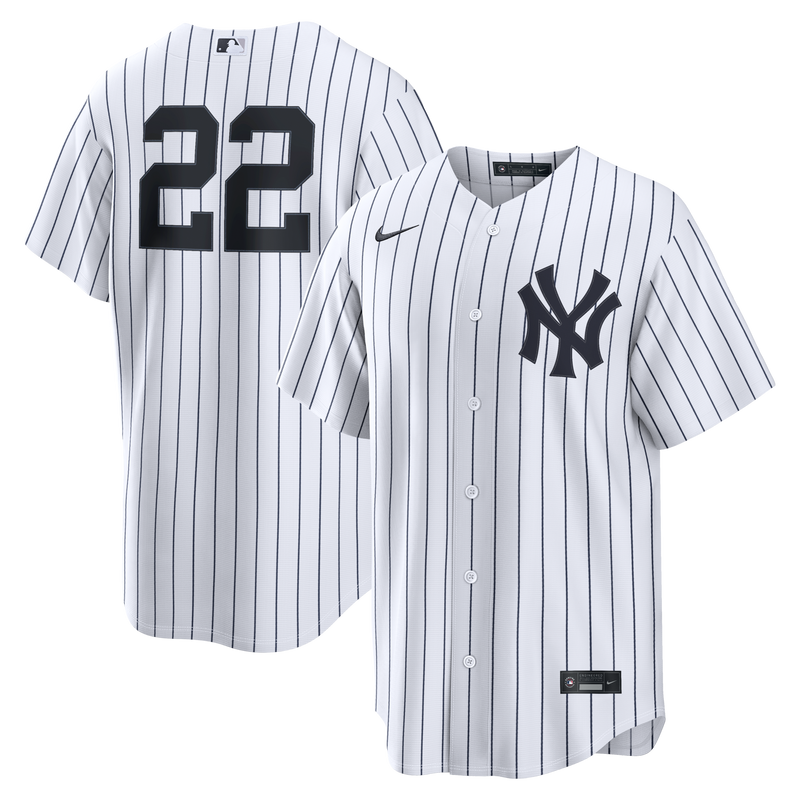 New York Yankees Ben Rice White jersey – view 1