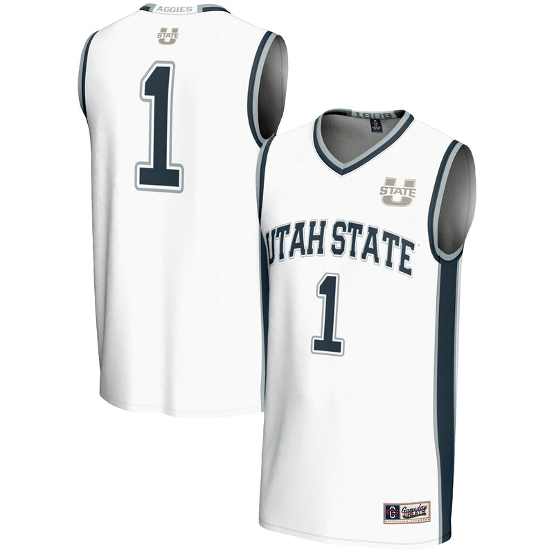 Utah State Aggies White jersey – view 1