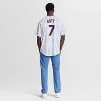 New York Mets Brett Baty White jersey – view 6