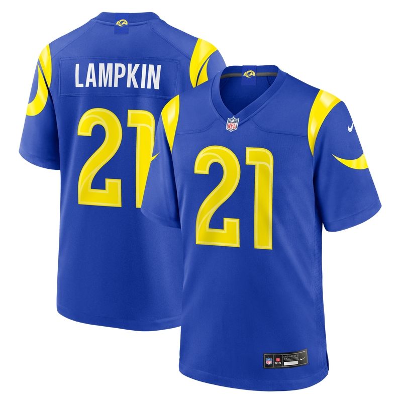 Los Angeles Rams Cam Lampkin Royal jersey – view 1
