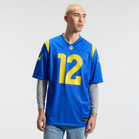 Los Angeles Rams Puka Nacua Royal jersey – view 3