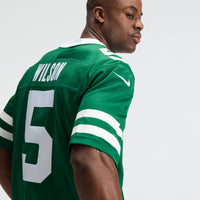 New York Jets Garrett Wilson Green jersey – view 10