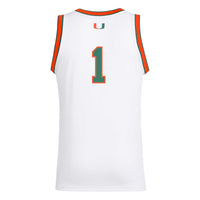 adidas Miami Hurricanes White jersey – view 4