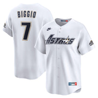 Houston Astros Craig Biggio White jersey – view 2