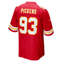 Kansas City Chiefs Zacch Pickens Red jersey – view 4