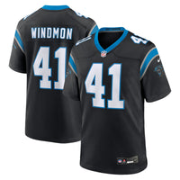 Carolina Panthers Jacoby Windmon Black jersey – view 2