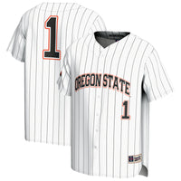 Oregon State Beavers Lightweight White jersey – view 1