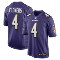 Baltimore Ravens Zay Flowers Purple jersey – view 1