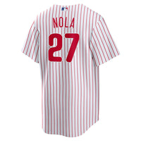 Philadelphia Phillies Aaron Nola White jersey – view 4