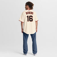 San Francisco Giants Rafael Devers Cream jersey – view 6