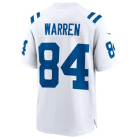 Indianapolis Colts Tyler Warren White jersey – view 4
