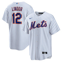 New York Mets Francisco Lindor White jersey – view 2