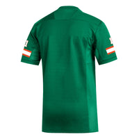 adidas Miami Hurricanes Green jersey – view 4