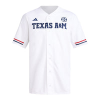 Texas A&M Aggies adidas White jersey – view 3